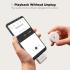 BOYA Omic-U Wireless Lavalier Microphone for iPhone MFi Certified, Noise Cancelling Lapel Mic Wireless with Magnetic Clip iPhone Microphone for Video Recording YouTube Vlog Type-C - White